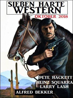 cover image of Sieben harte Western Oktober 2018